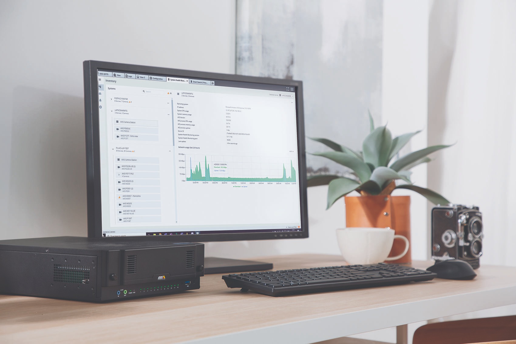 Retail Camera Monitoring Axis